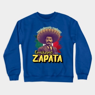 Emiliano Zapata revolucionario mexicano Crewneck Sweatshirt